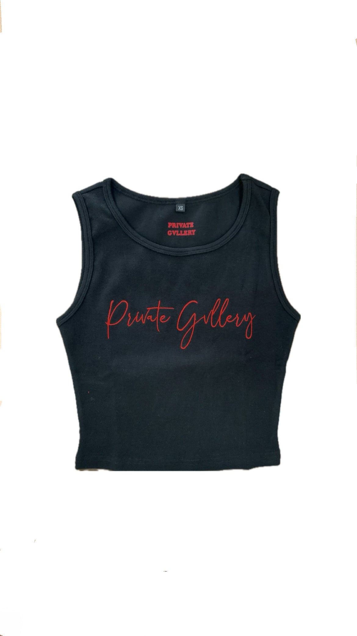 PG Cropped Tank – PRIVATE GVLLERY