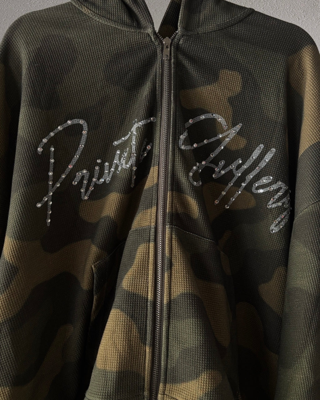 Camo Thermal Zip-Up