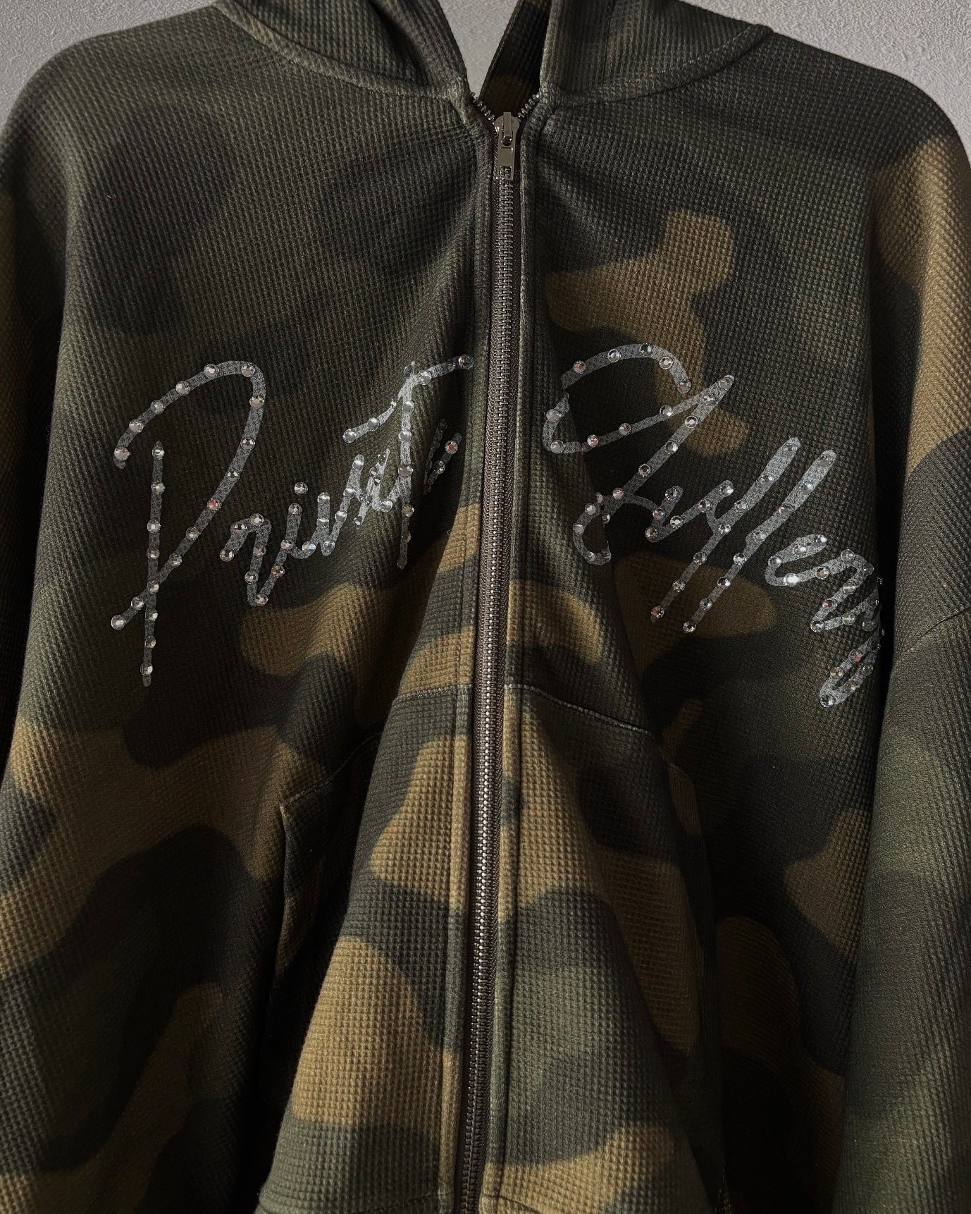 Camo Thermal Zip-Up